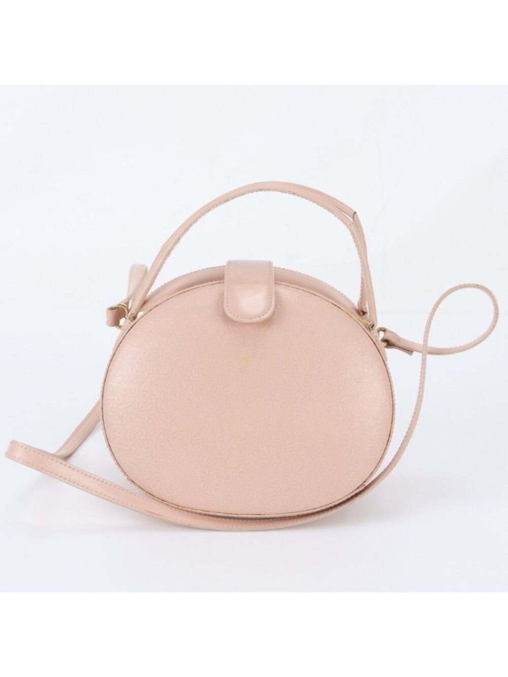 Loewe Vintage Anagram Leather 2-Way Shoulder Bag Crossbody Hand